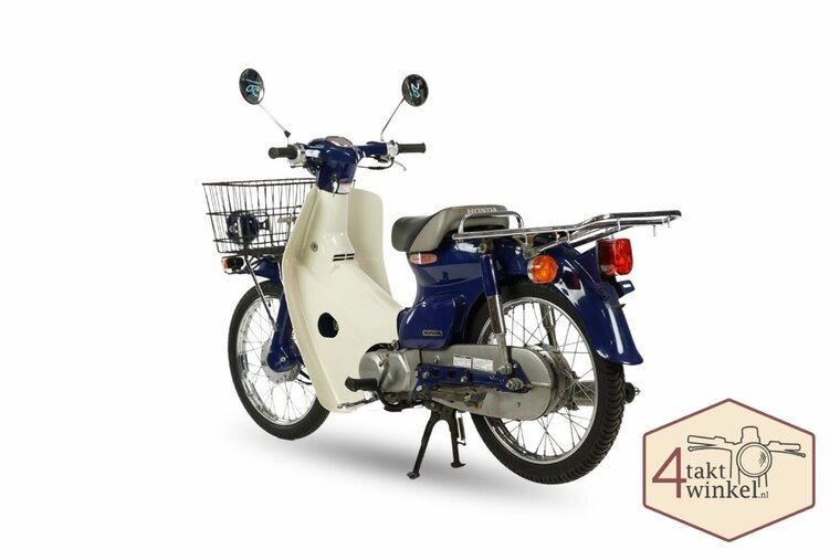 VERKOCHT! Honda C50 Press Cub, Japans, Blauw, 17308 km