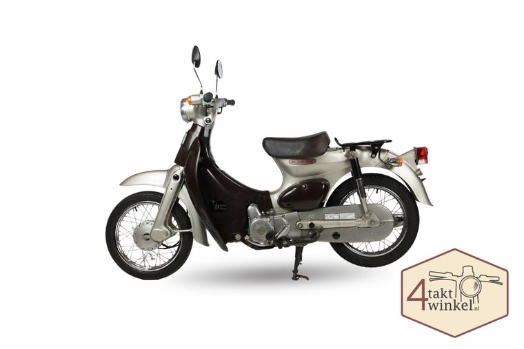 Honda C50 Little Cub, Japans, Zilver, 6849 km