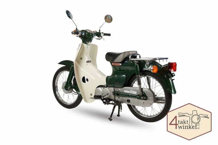 VERKOCHT ! Honda C50 NT, Japans, Groen, 4442 km, met kenteken!