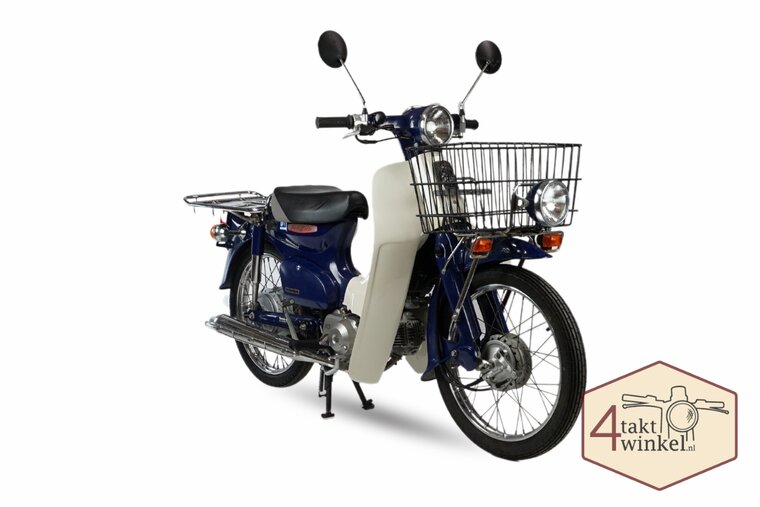 Honda C50 Press Cub, Japans, Blauw, 20021km, met kenteken