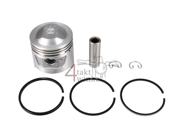 Zuiger set 70cc 6v OT50 kop, 48mm, 4e overmaat
