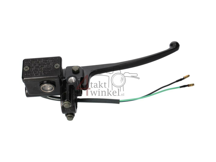 Hendel hydraulisch, rechts (rempomp) universeel, 17cm hendel