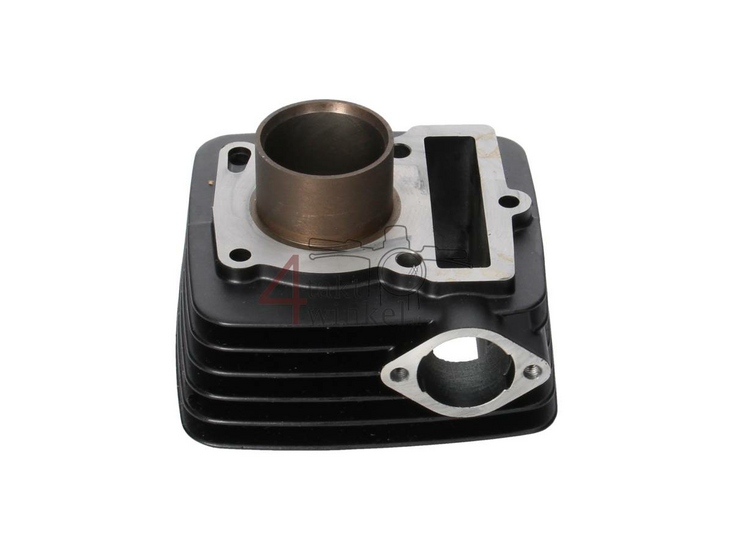 Cilinder 50cc, 39mm aluminium, staand, Mash, zwart