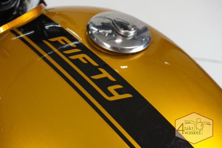 Mash Fifty, 50cc, geel, Euro 5, 2025, 3624km