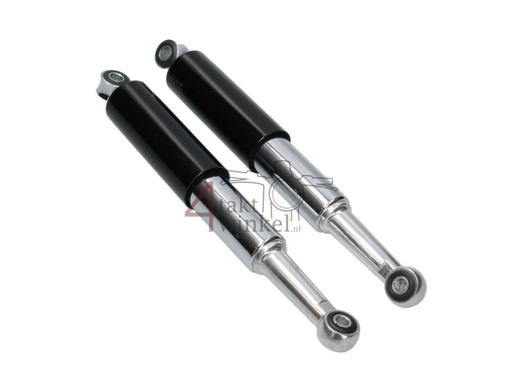 Schokbreker set, 325mm, zwart, chroom, C50, 2e kans product