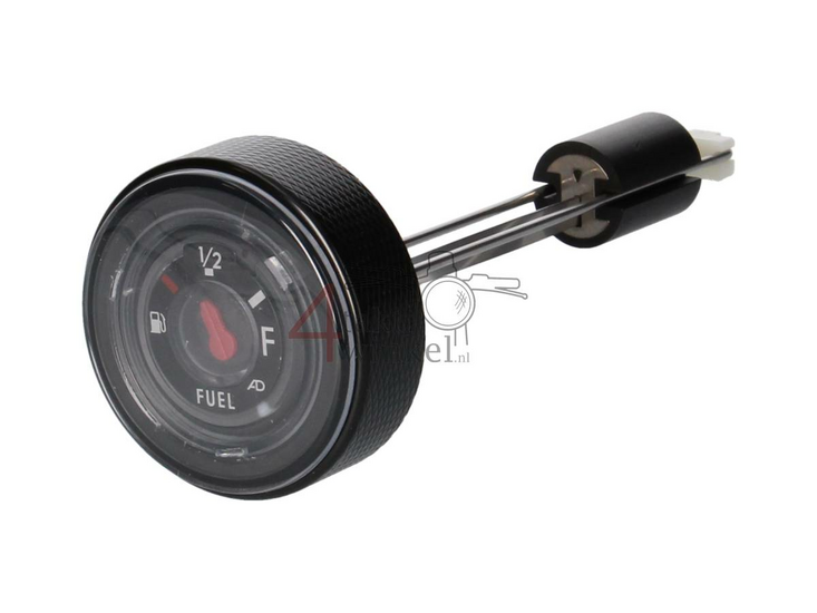 Tankdop, met tank meter, zwart, past op Dax