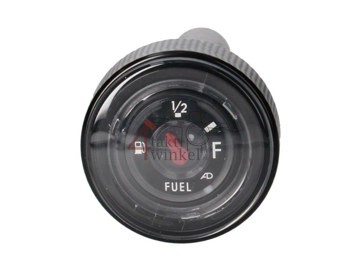 Tankdop, met tank meter, zwart, past op Dax