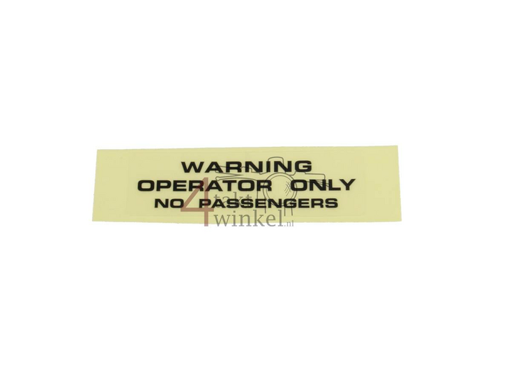 LABEL,WARN.*NH-1*, OEM HONDA