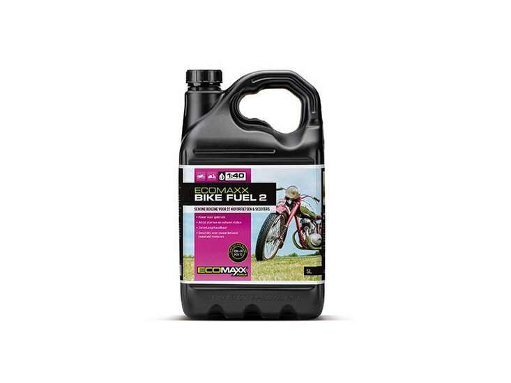 Ecomaxx brandstof, bike fuel 2-takt 1:40,   5 liter