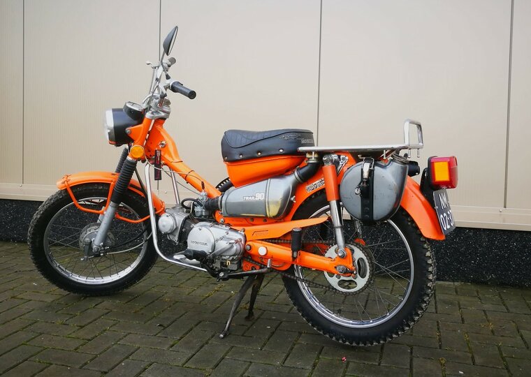 Honda CT90 K4, oranje, 2963 mijl