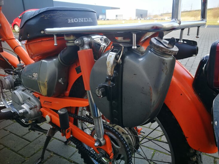 Honda CT90 K4, oranje, 2963 mijl