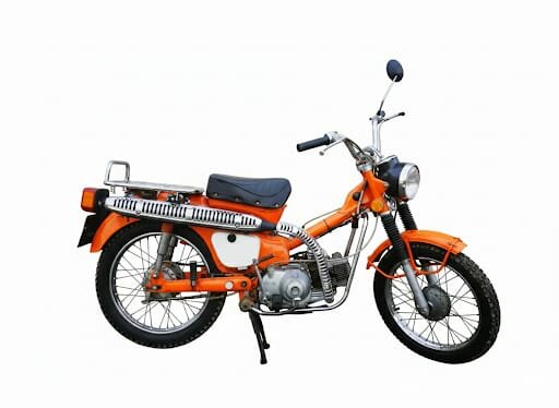 Honda CT90 K4, oranje, 2963 mijl