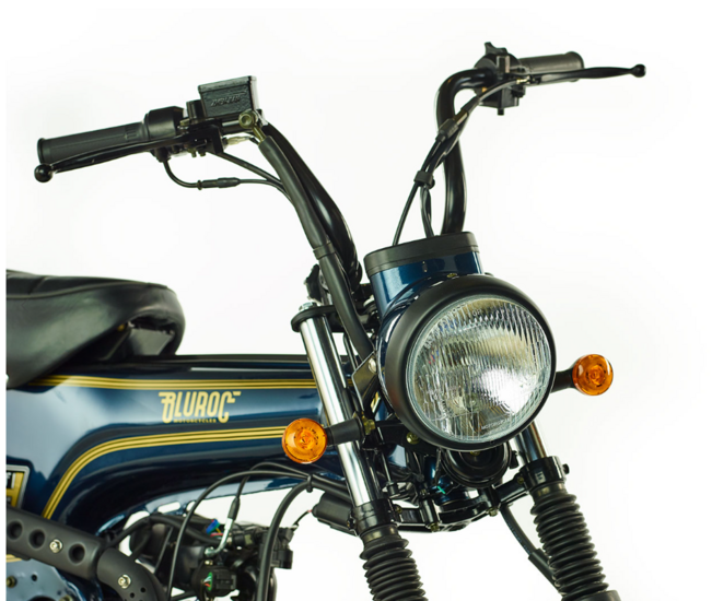 Bluroc Heritage 50 cc, night bleu