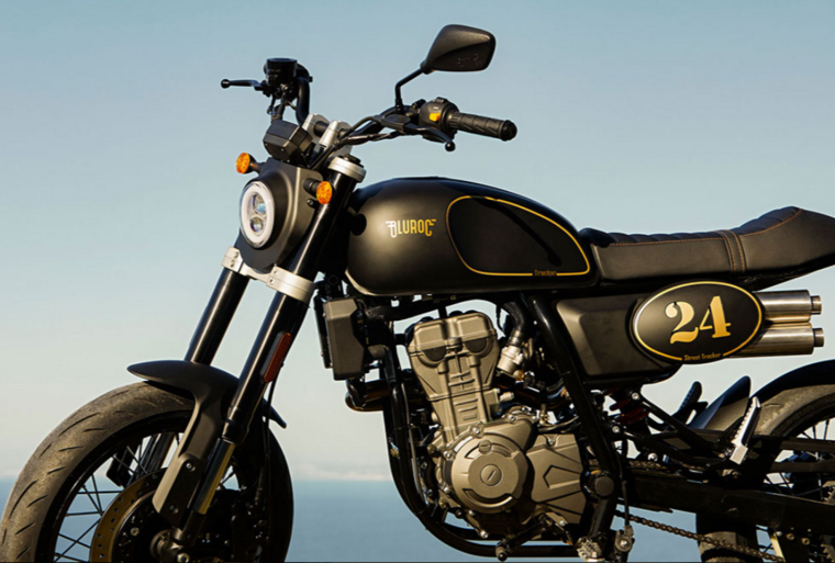 Bluroc Tracker 125cc, euro 5, Gold-Black