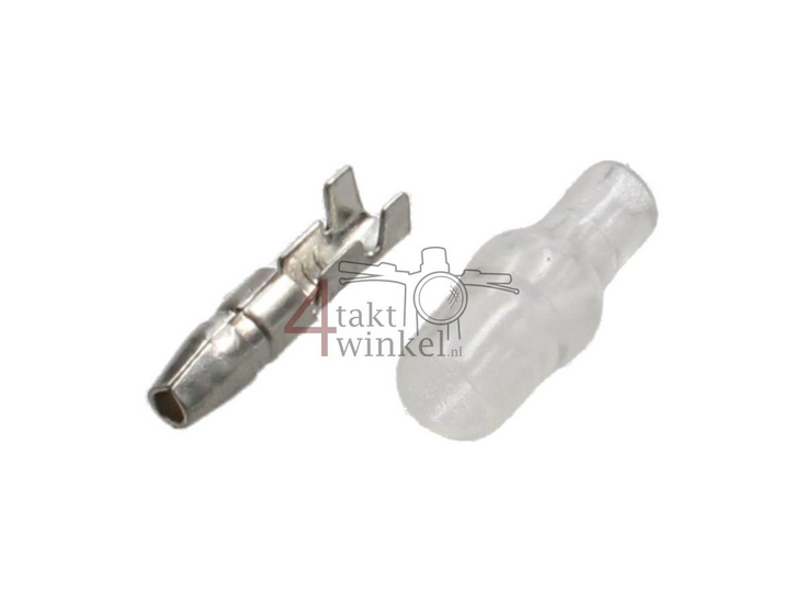 Stekker Japans bullet, 3,5mm, man, per 10 stuks