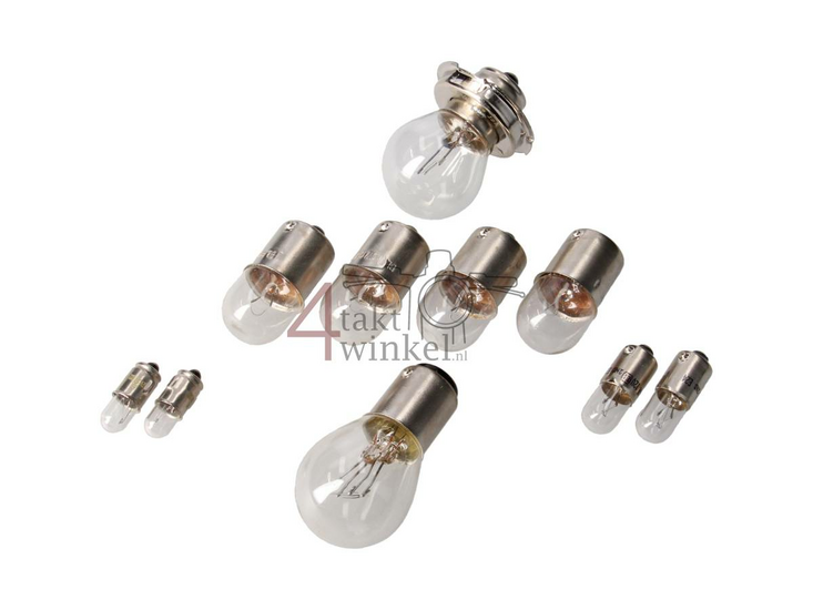 Lampenset, CB50, CY50, 12 volt