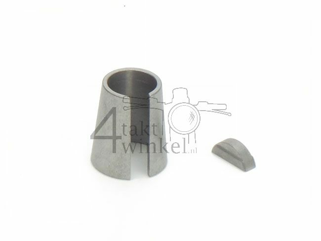 Verloop bus krukas met 6v tap -> 12v tap, incl. spie