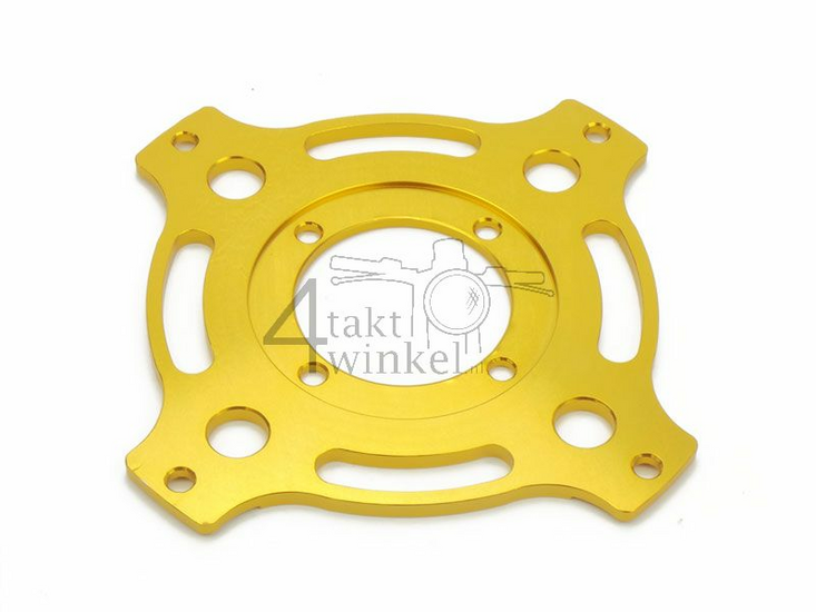 Naafadapter, Monkey naaf -> 10" Dax / 12" Ape velg, type 1, goud