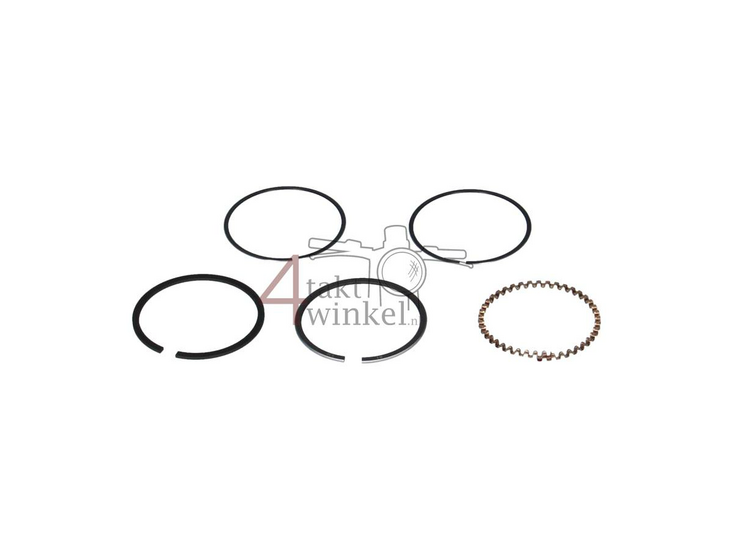 Zuigerveren CB50, Novio, Amigo, PC50, 50cc 42,50mm, 2e overmaat