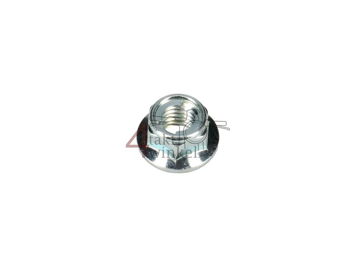 Nut, flange, 8 mm, OEM Honda