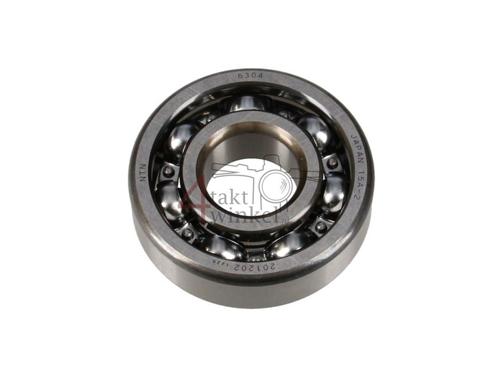 BEARING, RADIAL BALL, 6304, OEM Honda