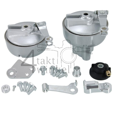 Wielen set, 17", C50, C70, C90 , Streetcub, tubeless type 2, Kepspeed