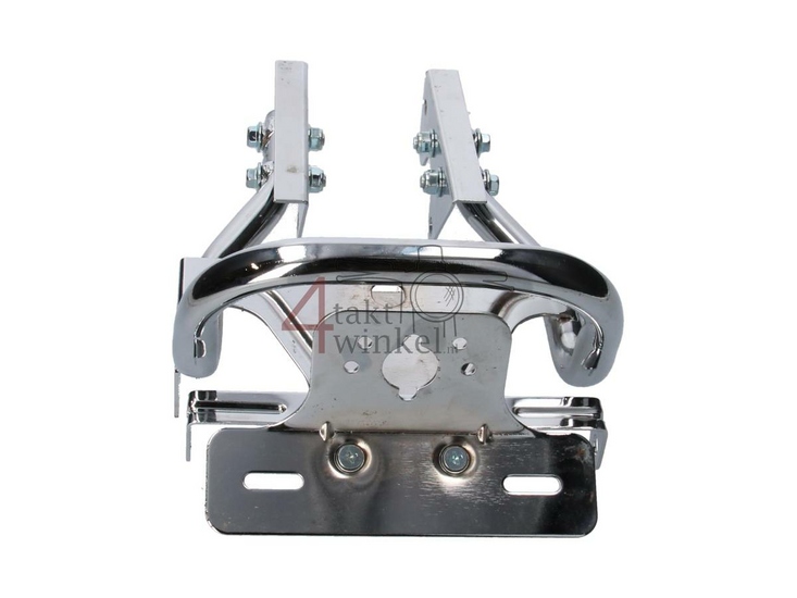 Rekje Monkey "grab bar" met lamp steun, chroom, 2e kans product