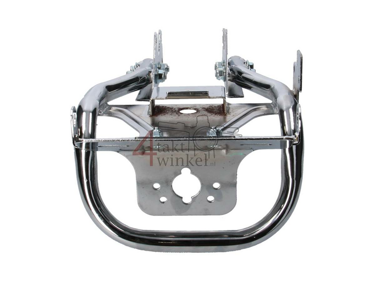 Rekje Monkey "grab bar" met lamp steun, chroom, 2e kans product