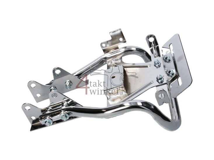 Rekje Monkey "grab bar" met lamp steun, chroom, 2e kans product