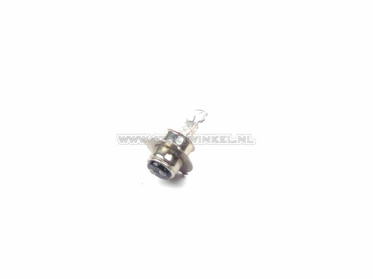 Koplamp P15d-25-3, duplo, 6 volt, 25-25 watt, past op SS50 met imi fitting