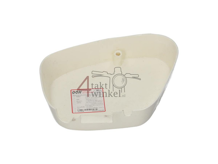 Kapje wit rechts, past op C50 OT