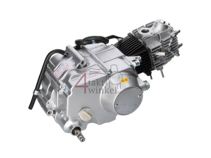 Motorblok,  50cc, handkoppeling, Lifan, 4-bak, zilver