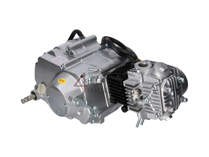 Motorblok,  50cc, handkoppeling, Lifan, 4-bak, zilver