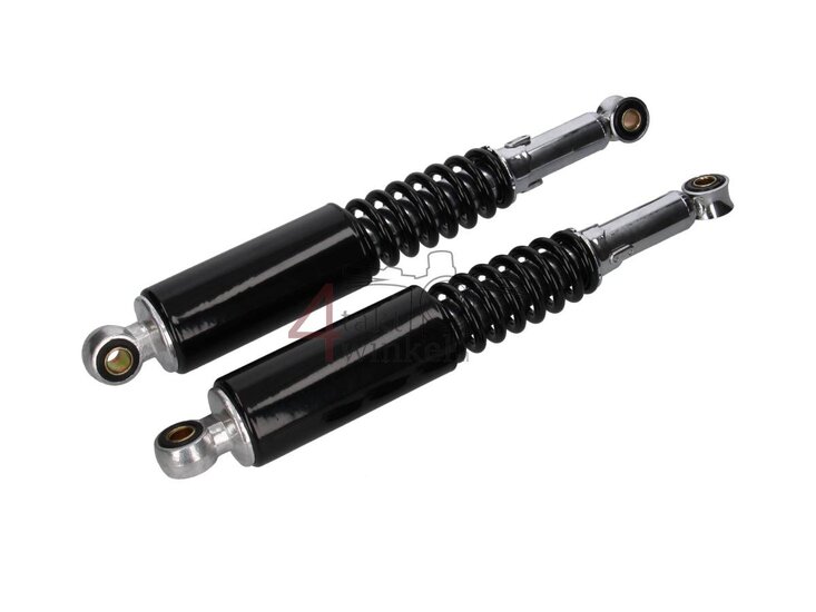 Schokbreker set 330mm bussen: zwart