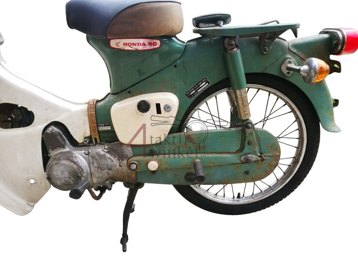 Honda C50M OT uit Frankrijk 3904 km