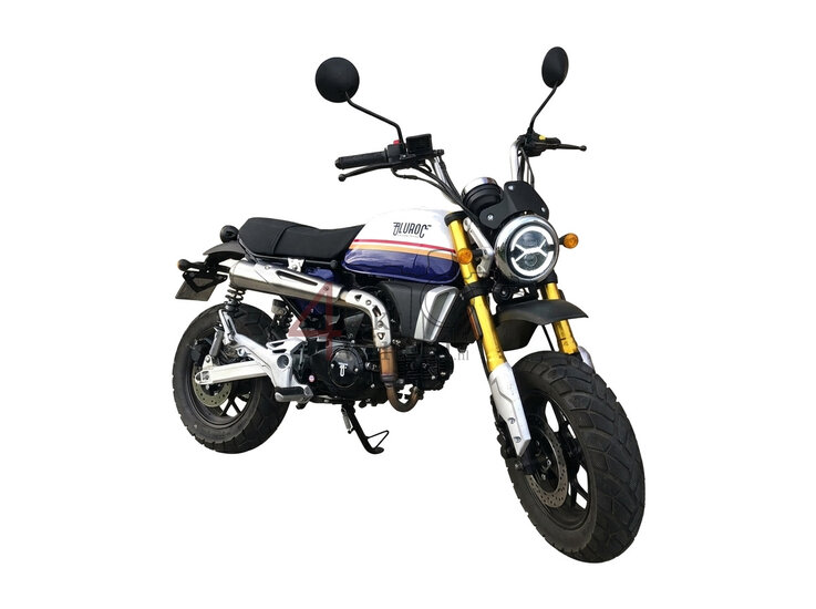 Bluroc  X-Bongo EFI, 50cc, Euro 5, Bleu strike racing, gebruikt