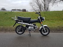 Verkocht! Zhenhua Dax 50cc, EFI, Euro4, Zwart