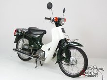 VERKOCHT ! Honda C50 NT Japans, groen, 4756 km, met kenteken