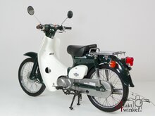 VERKOCHT! Honda C50 NT Japans, groen, 6000 km, met kenteken