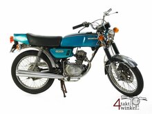 VERKOCHT Honda CB50 K1, Blauw, 8072km, met kenteken