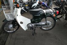 VERWACHT: Honda C50 NT, Japans, Groen, 6167 km