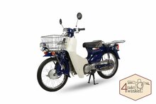 VERKOCHT! Honda C50 Press Cub, Japans, Blauw, 17308 km