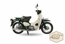 Honda C50 Little Cub, Japans, Groen, 8302 km