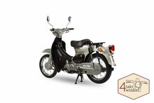 Honda C50 Little Cub, Japans, Zilver, 6849 km