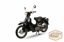 Honda C50 Little Cub, Japans, Zwart, 5884 km