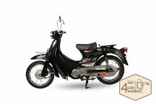 Honda C50 Little Cub, Japans, Zwart, 5884 km