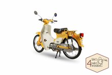 Honda C50 NT, Japans, Geel, 4358 km, met kenteken