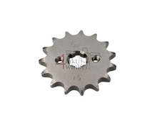 Voortandwiel, 428 ketting, 17mm as, 15, Mash, AGM, Hanway