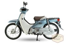 Honda C50 2016, Blauw, 3799km