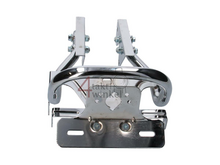 Rekje Monkey &quot;grab bar&quot; met lamp steun, chroom, 2e kans product